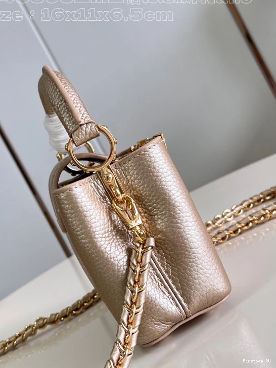 Firstbag nano-16*11*6.5CM VUITTON CAPUCINES LOUIS 0723